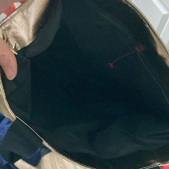 Victoria’s Secret Gold Quilted Tote Bag - Picture 4 of 4